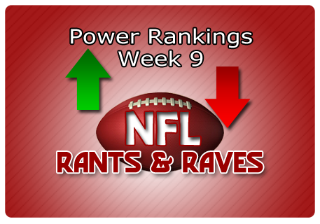 Jeff’s Powerful Rankings – Week 9
