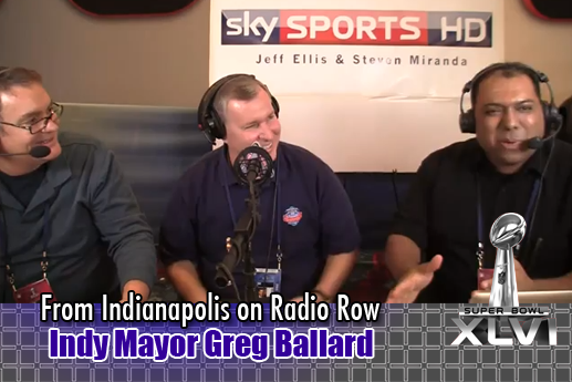 Interview with Indianapolis Mayor Greg Ballard – Radio Row