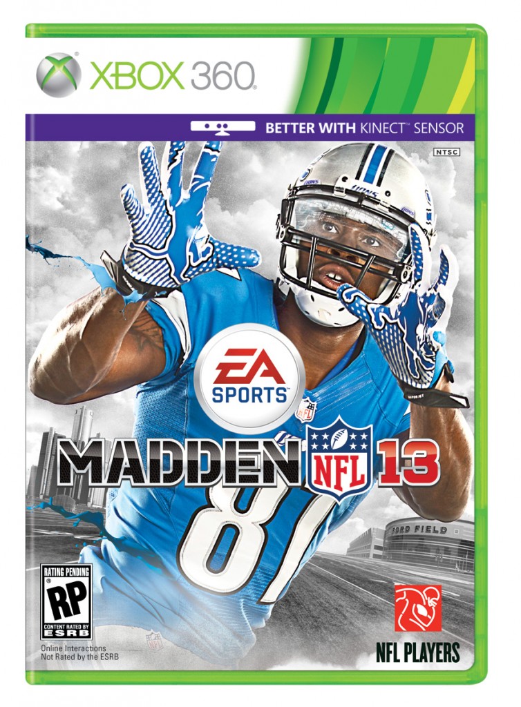 Calvin Johnson 2013 Madden Cover