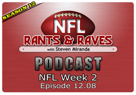 Episode 12.08 – NFL Week 2